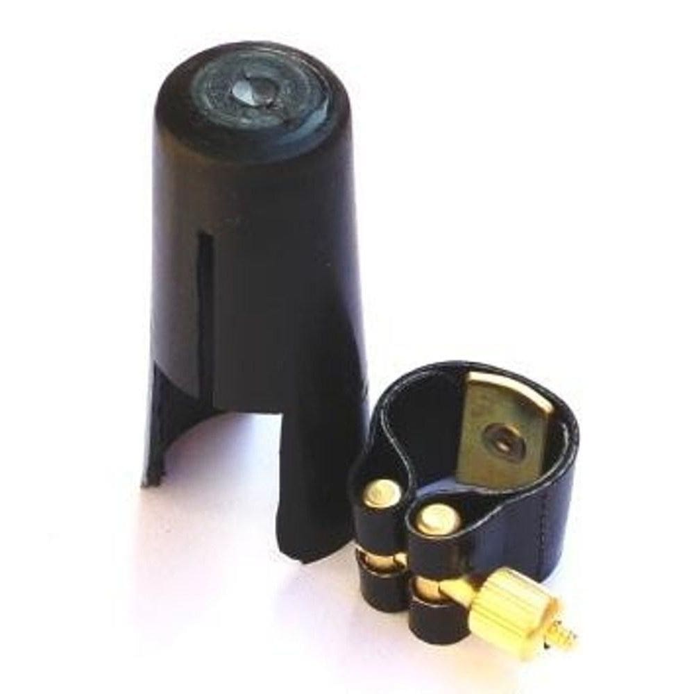 Abraçadeira Couro Sintético Sax Soprano