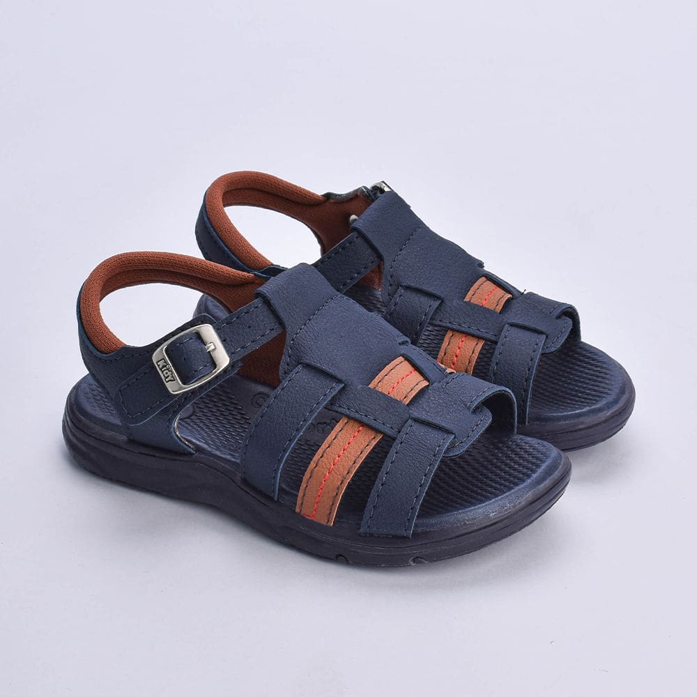 Sandália Kidy Flex Anatômica Marinho Telha