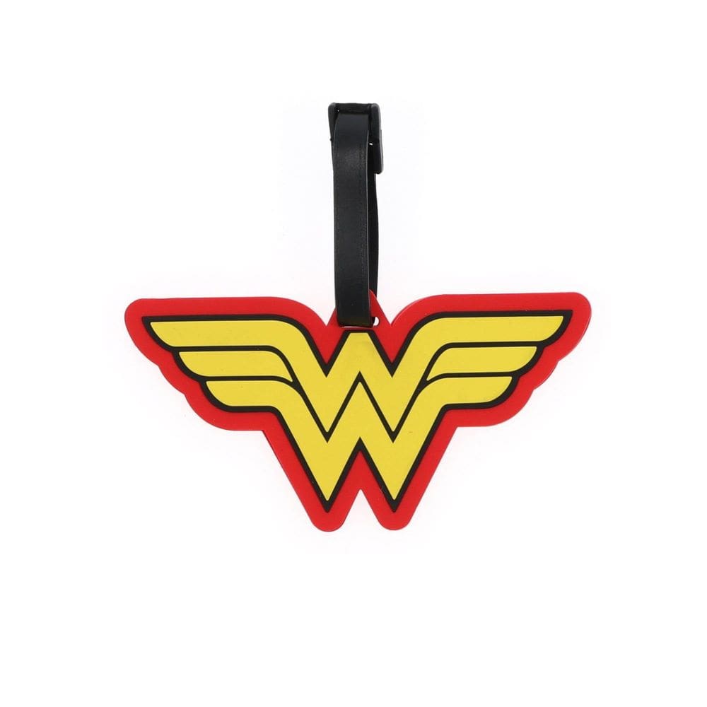 Etiqueta de bagagem Silver Buffalo DC Comics Wonder Woman Symbol