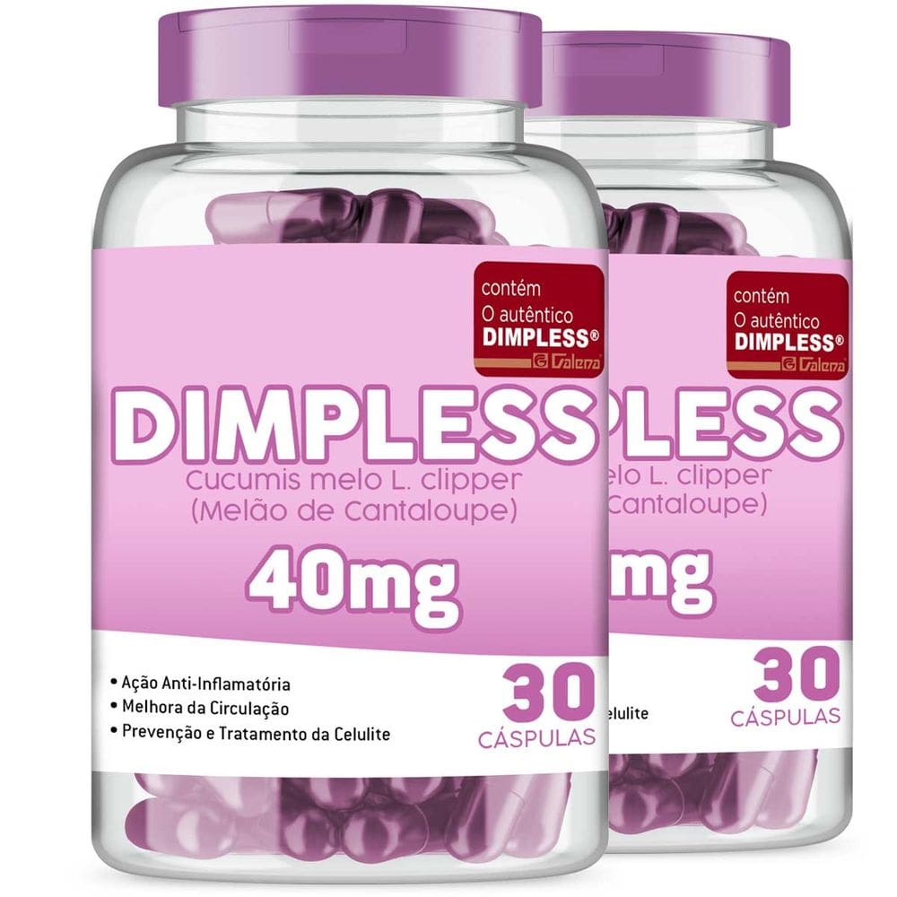 Dimpless 40mg com 60 cápsulas autêntico Galena Suplemento