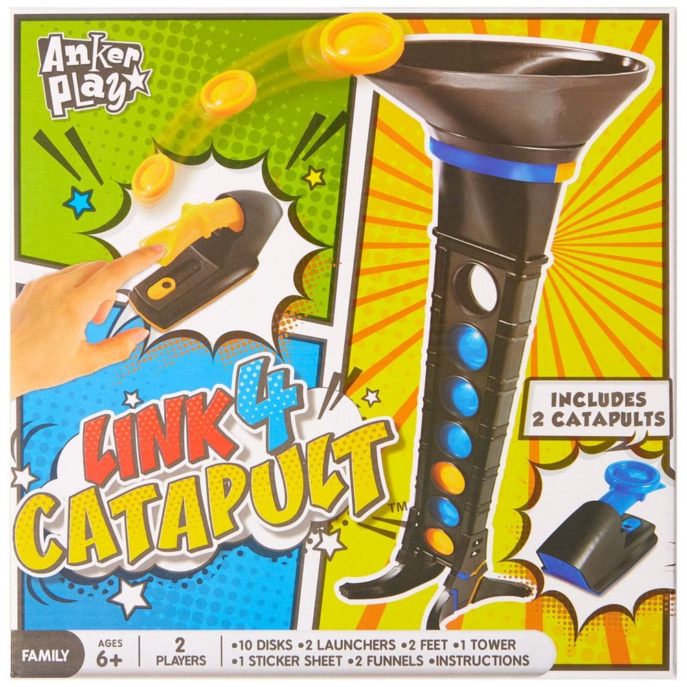 Jogo de Tabuleiro Anker Play Link 4 Catapult Kids 6+ Years