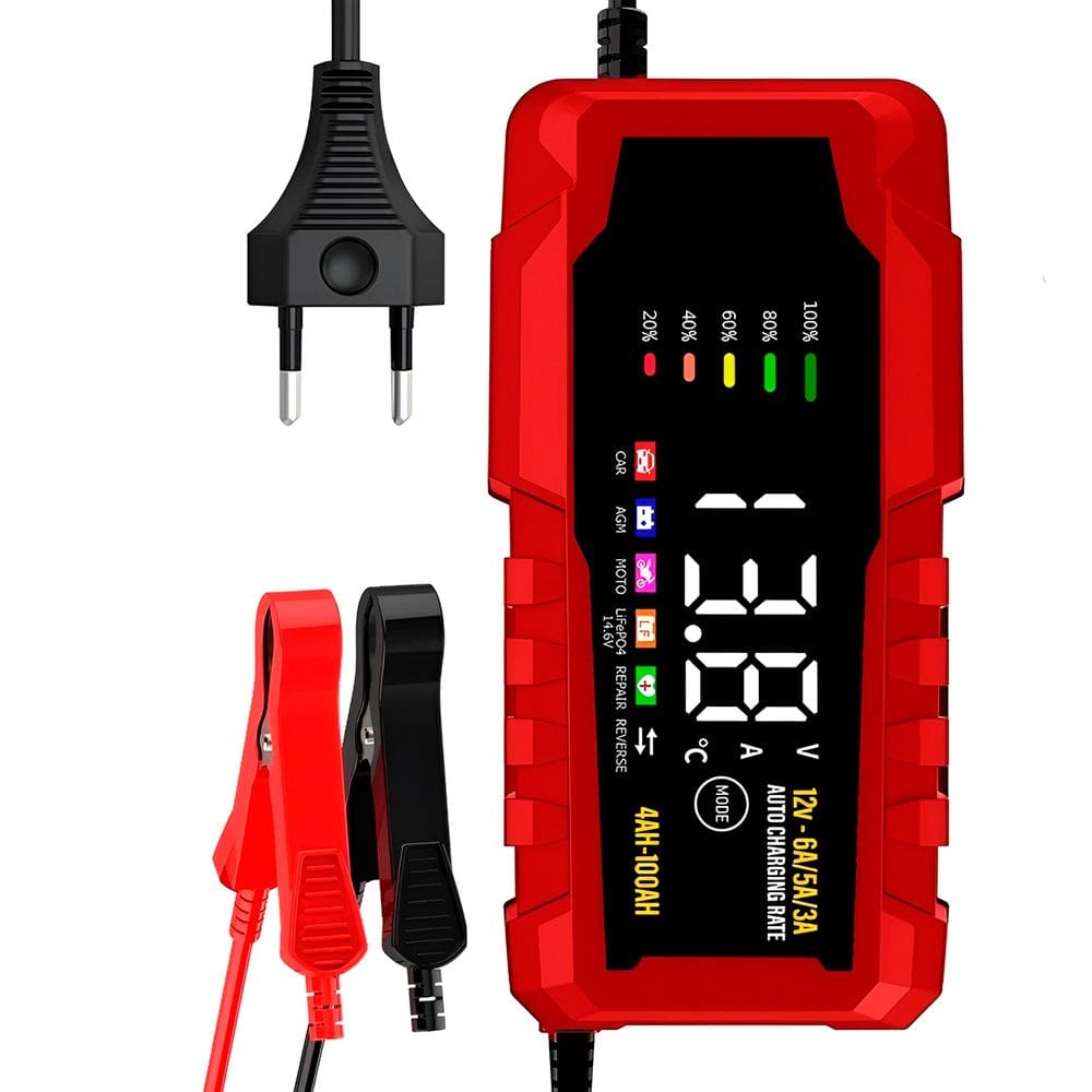 Carregador Automotivo de Bateria Carro Moto Bivolt