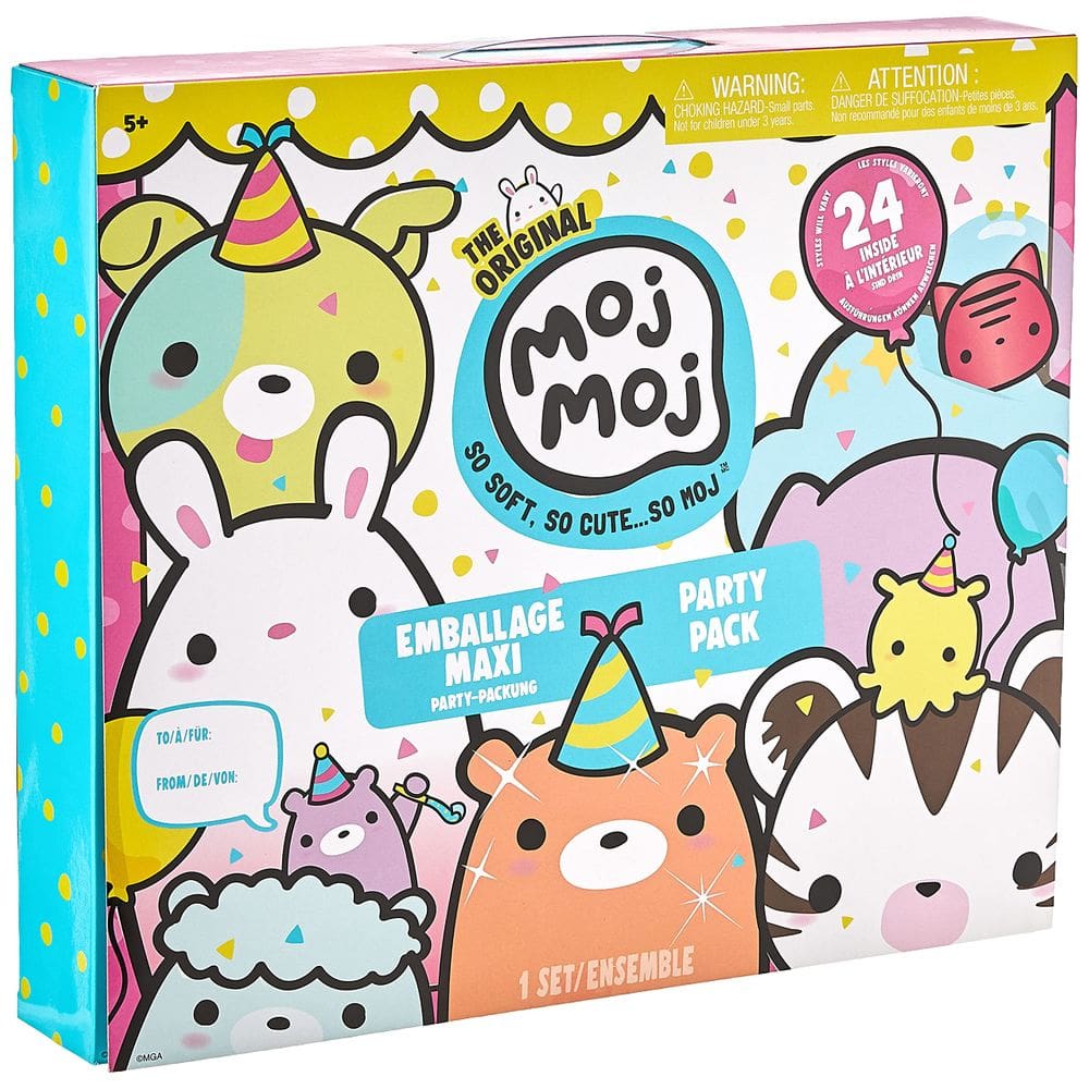Surprise Toy Moj Moj The autêntico Party Pack com 24 surpresas