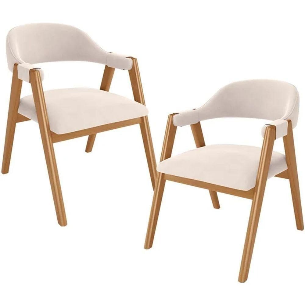 Living Estofada Nadja L02 Suede Bege Bege