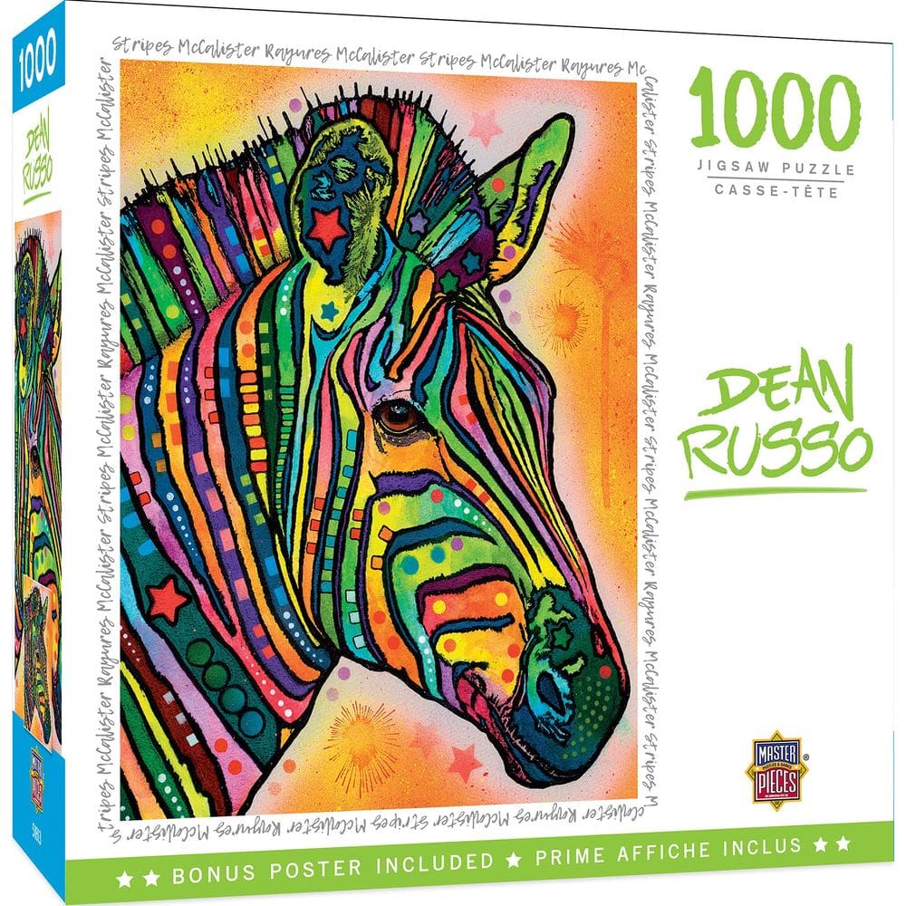 Quebra-cabeça MasterPieces Stripes Mccalister 1000 peças