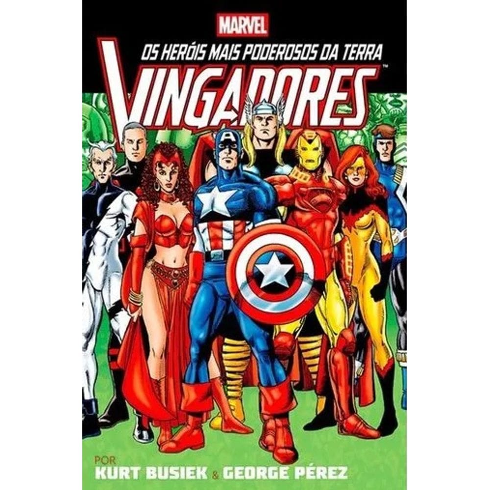 Sp - Vingadores Por Kurt Busiek E George Perez Vol.02 (Marvel Omn ***