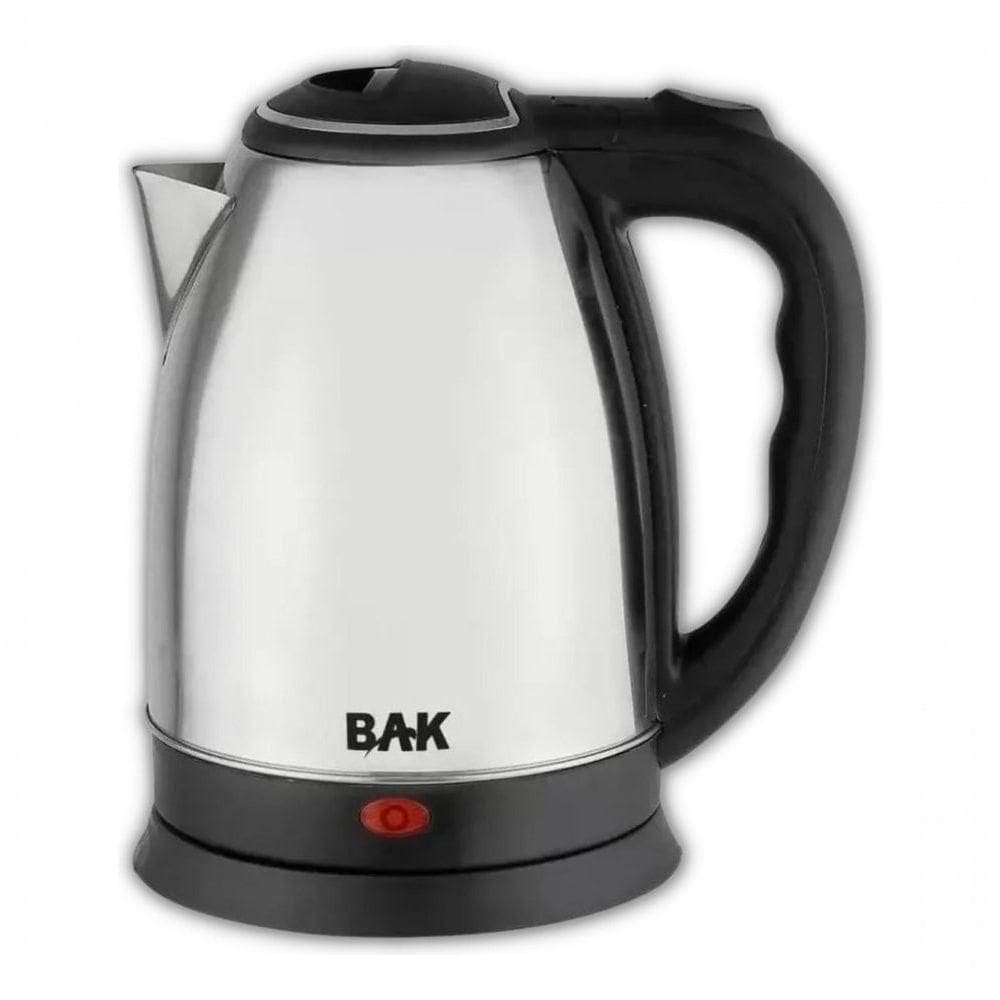 Chaleira Elétrica BAK 1100W Inox 1,8 Litros 110V