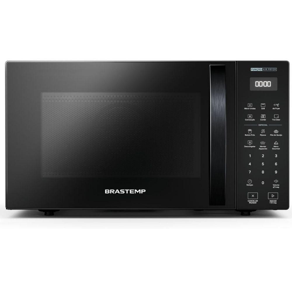 Micro-ondas Brastemp Bancada 29LAir Fryer Preto 110VBMC29AEANA