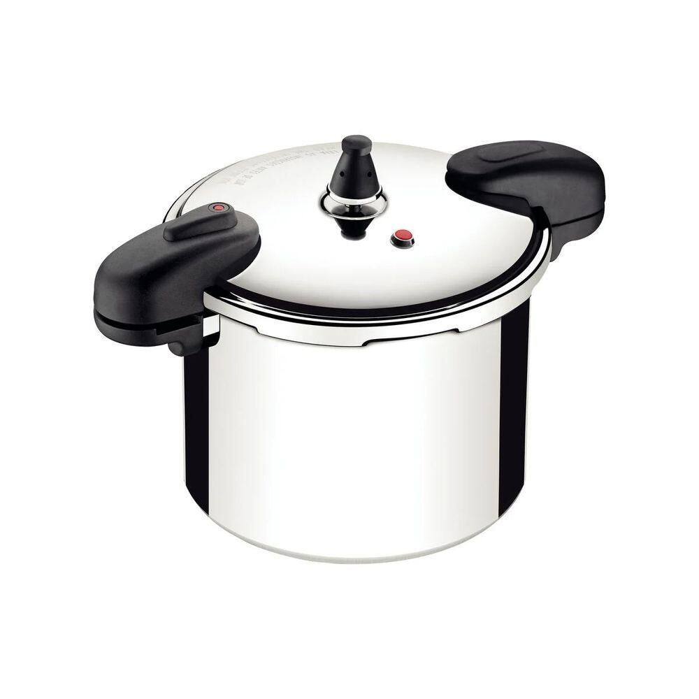 Panela De Pressão Tramontina Valência Em Alumínio Polido 24 Cm 10 L
