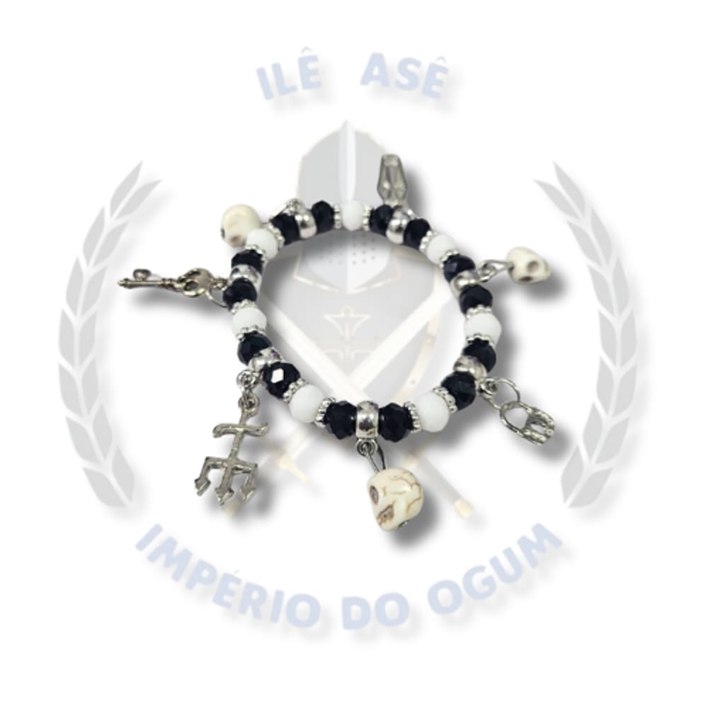 Pulseira Religiosa - Exu Caveira