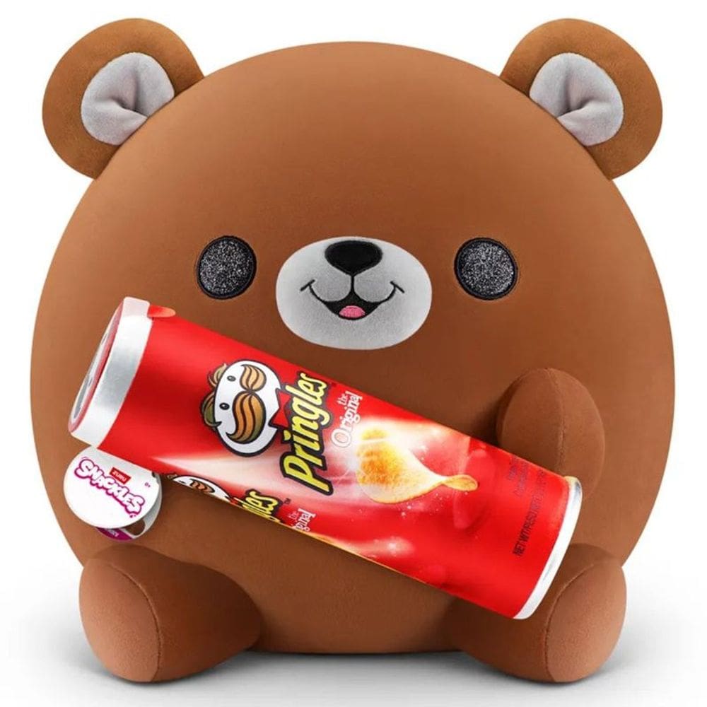 Pelucia PETS Alive Snackles 35CM URSO TERRY Pringles Candide 1217