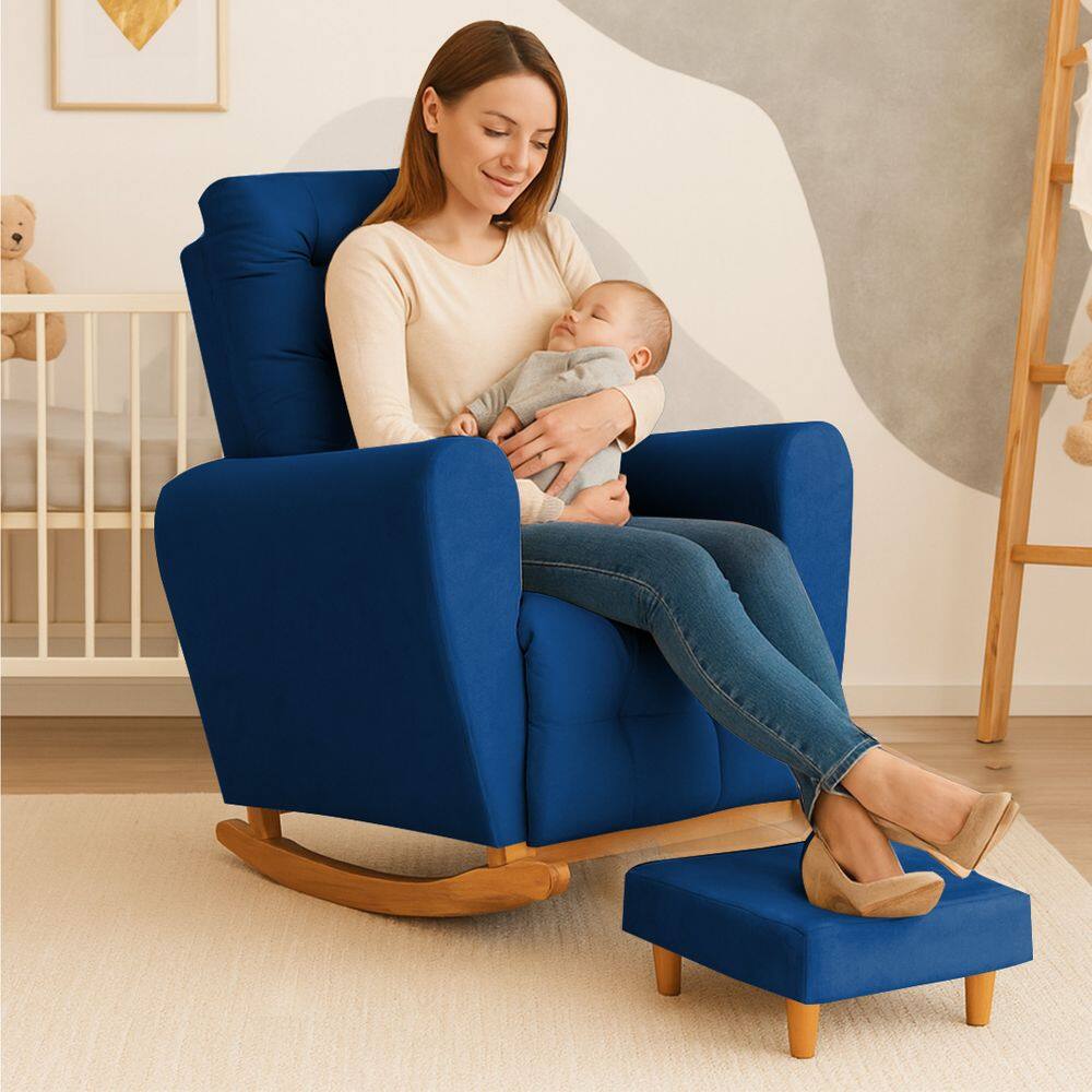 Poltrona Amamentação Base Balanço Cecilia Marinho