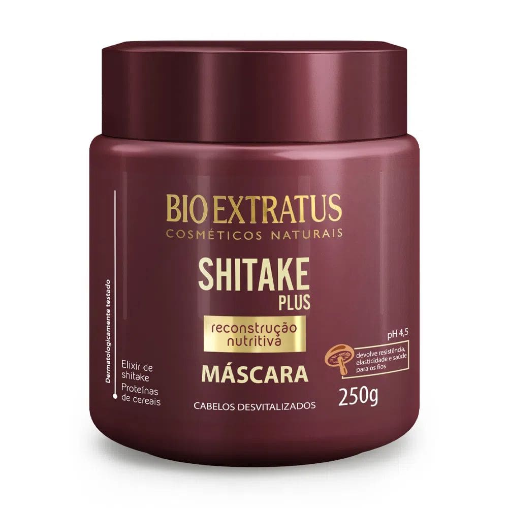 Máscara Bio Extratus Shitake Plus 250g