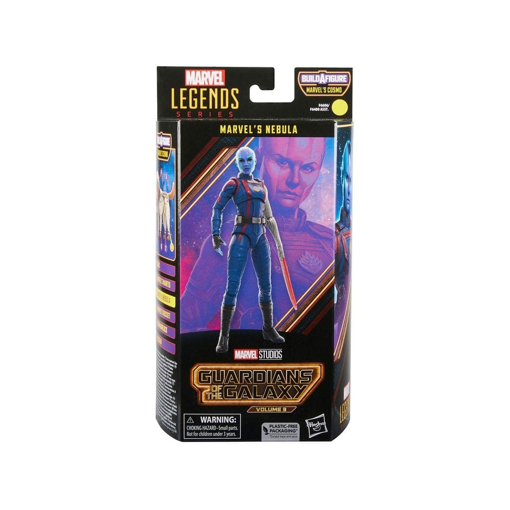 Boneca Marvel Legends Series Guardiões da Galáxia - Nébula - Hasbro