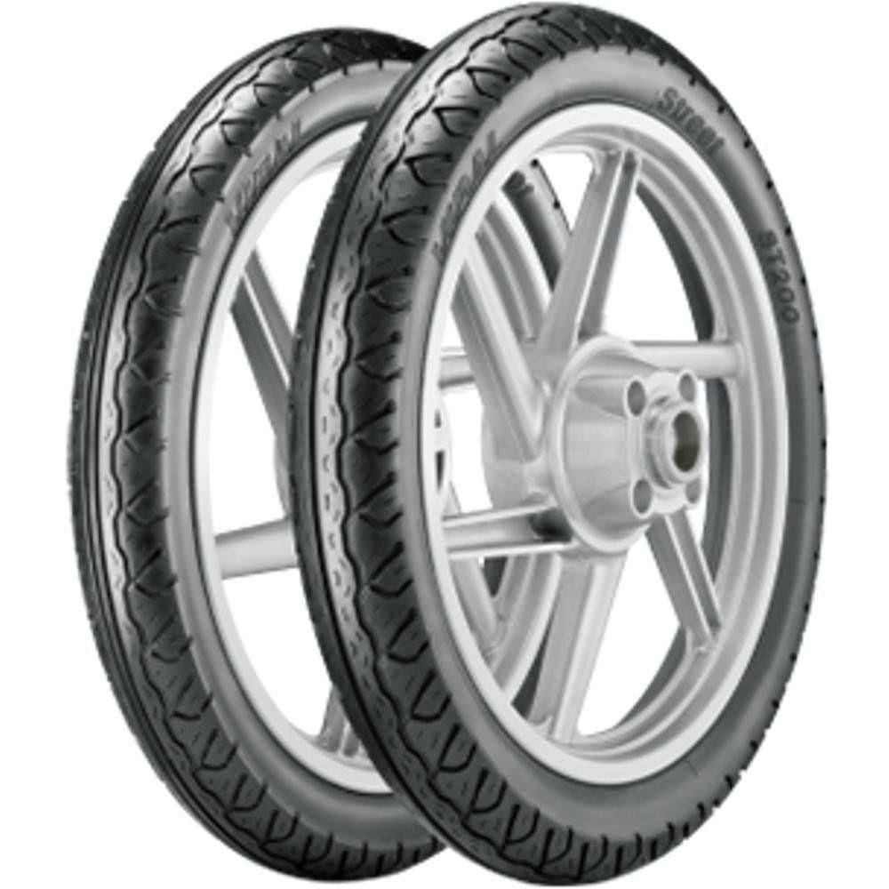 Par Pneu Ybr Fan Cg Speed 150 275-18 + 90/90-18 St200 Vipal