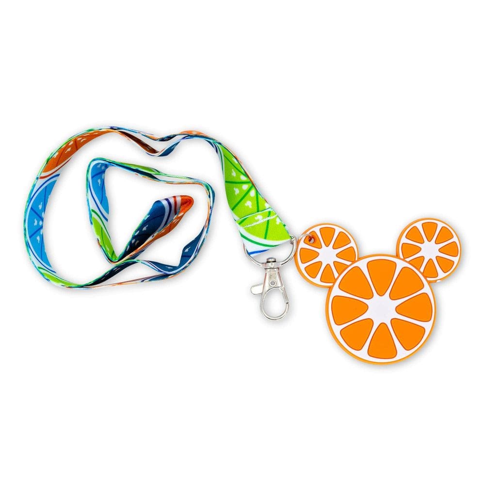 Pulseira de frutas Disney Mickey Mouse com pingente laranja