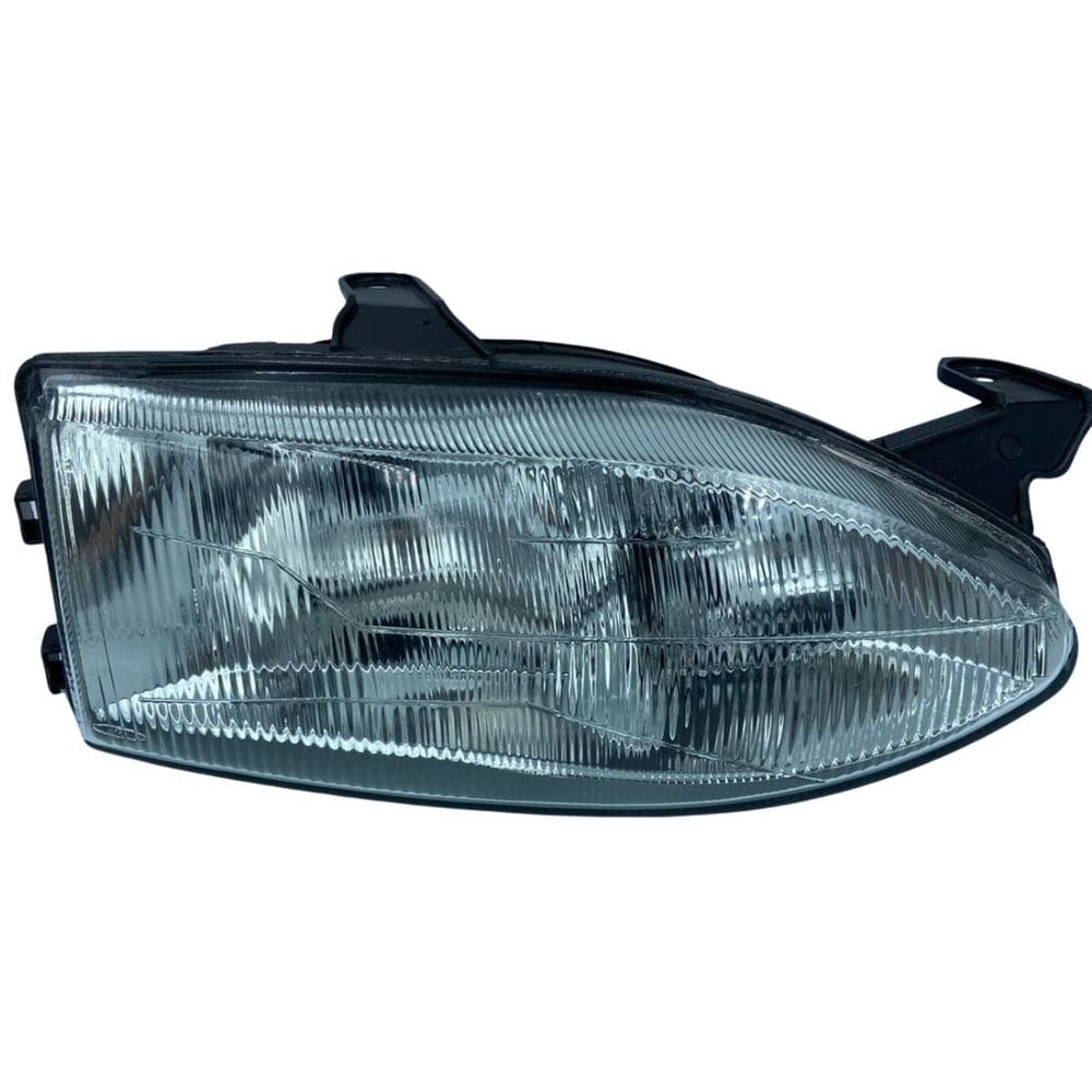 Farol Palio Weekend G1 Cromado Foco Duplo Vidro 96 Á 00 Direito/Passageiro