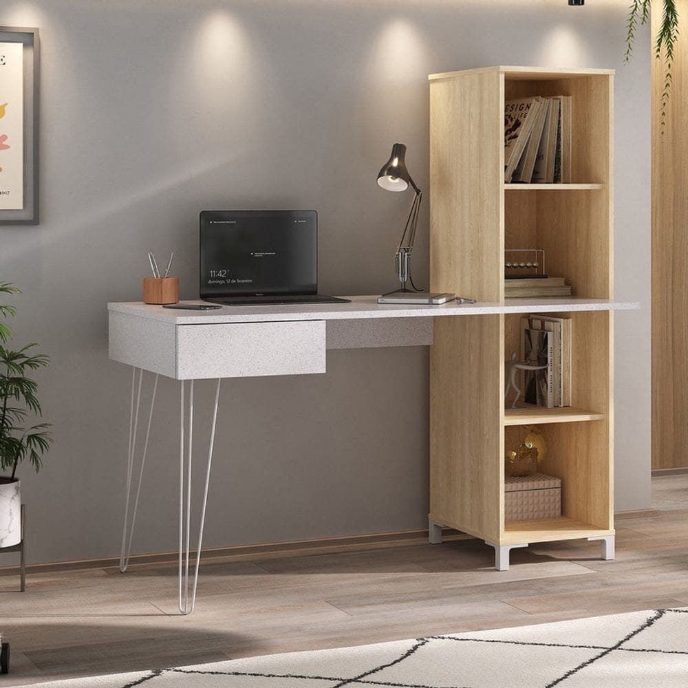 Escrivaninha Artany Fusion Terrazza/Carvalho 6301