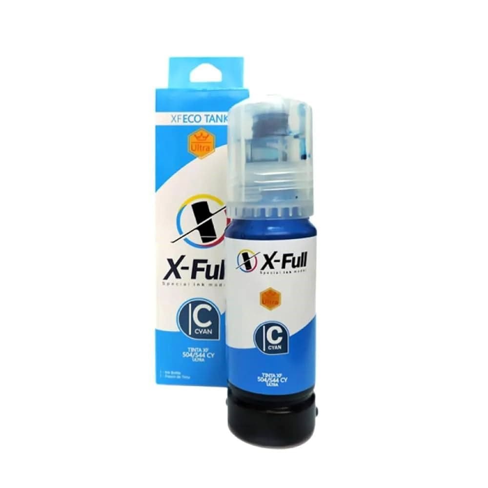 Refil de Tinta Para Epson XF 504/ 544 - Cyan / Cian - Compatível – X-FULL
