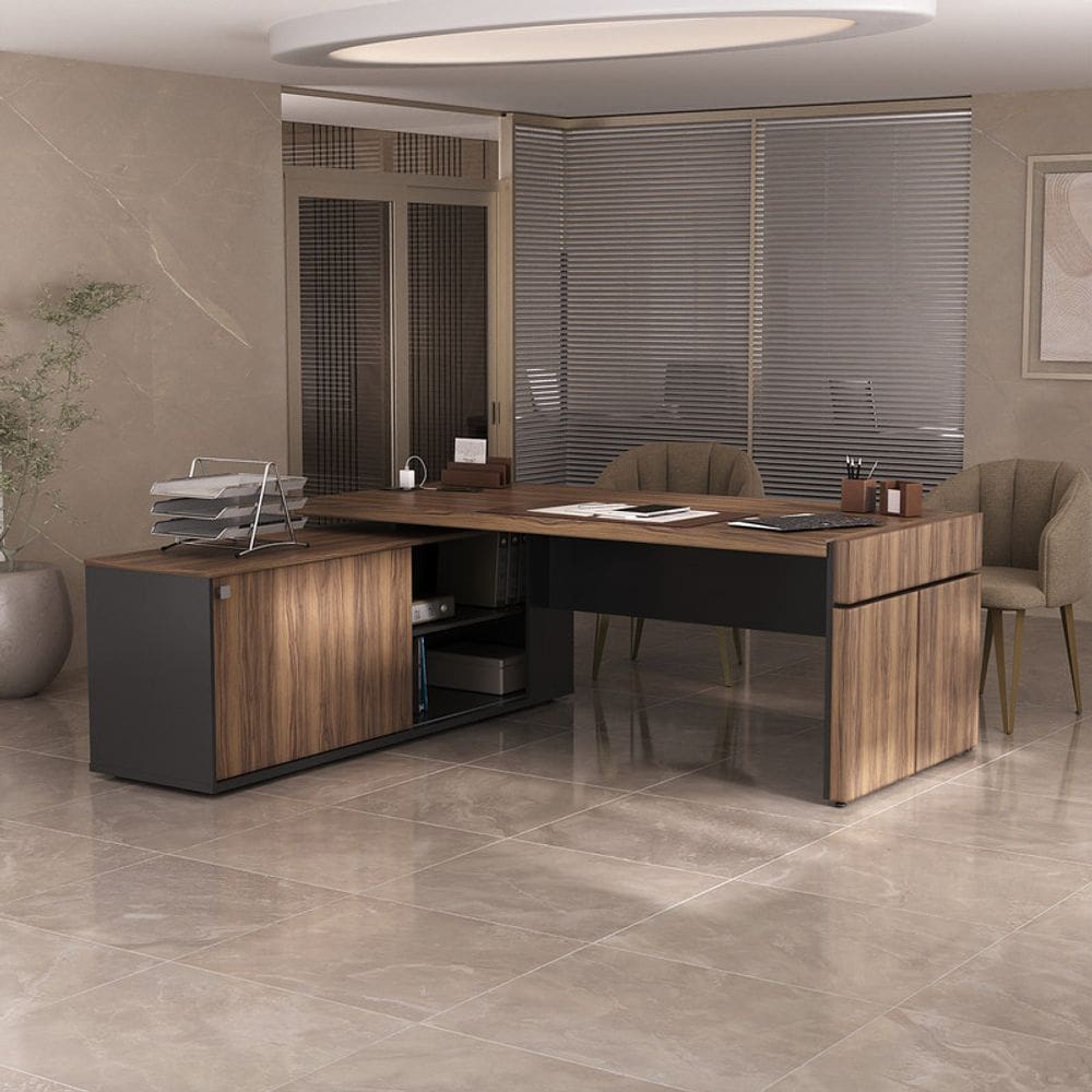 Estação Diretoria Tamburato C/Connect - Nogal/Preto 6365