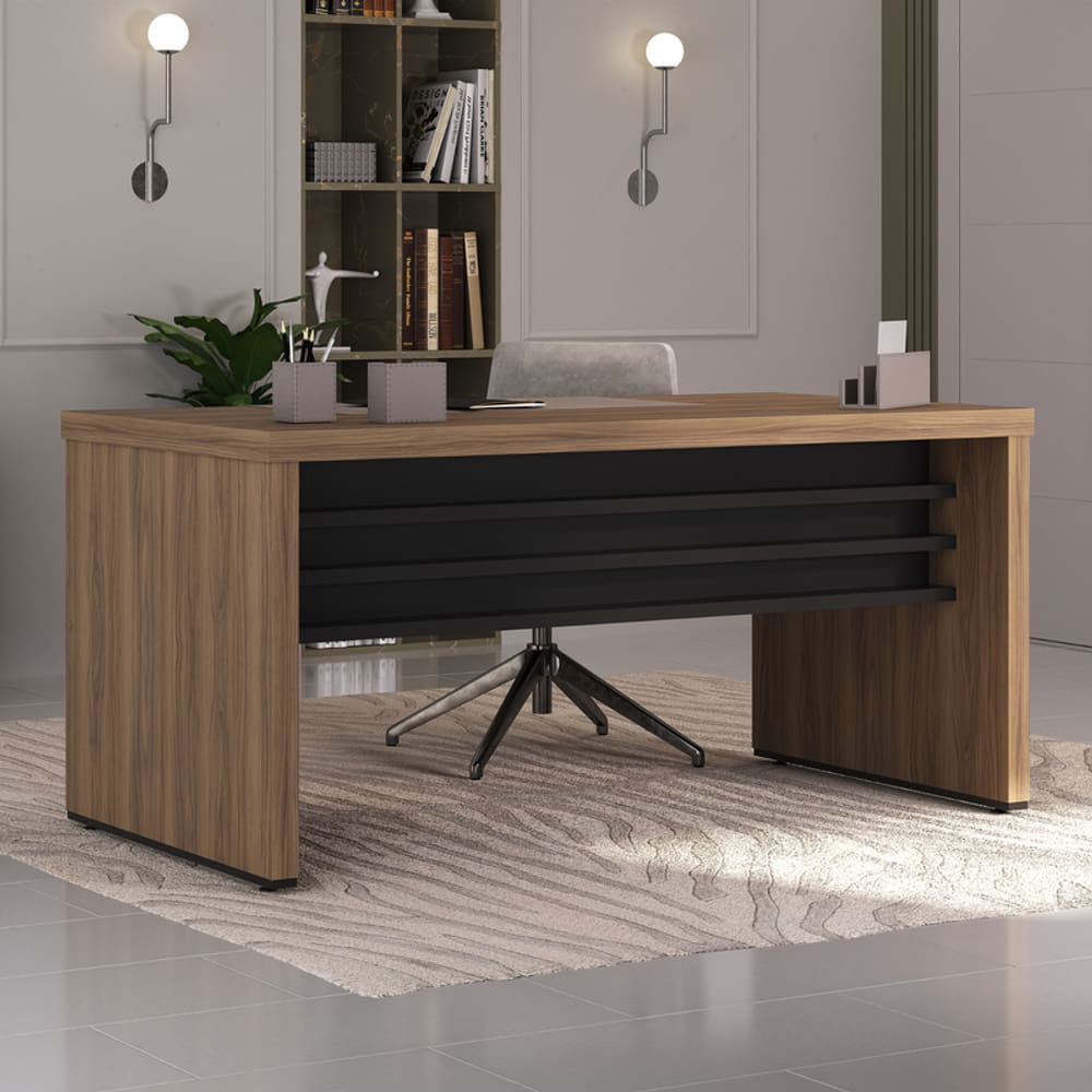 Mesa Tamburato 1600 - Nogal/Preto 6364