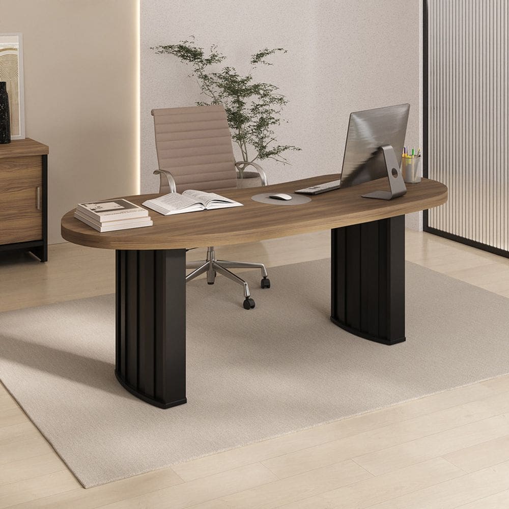 Mesa Tamburato Organic - Nogal/Preto 6367