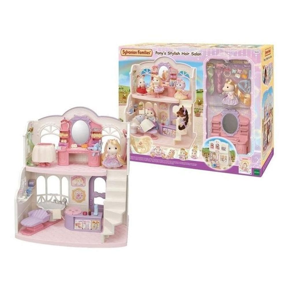 Sylvanian Families Salão De Beleza Elegante Da Pônei Epoch 5642