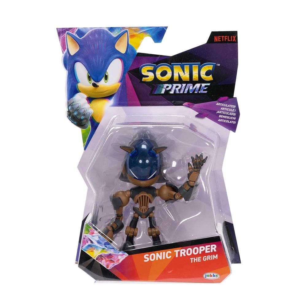 Boneco Articulado Sonic Trooper De 13Cm - SonicPrime