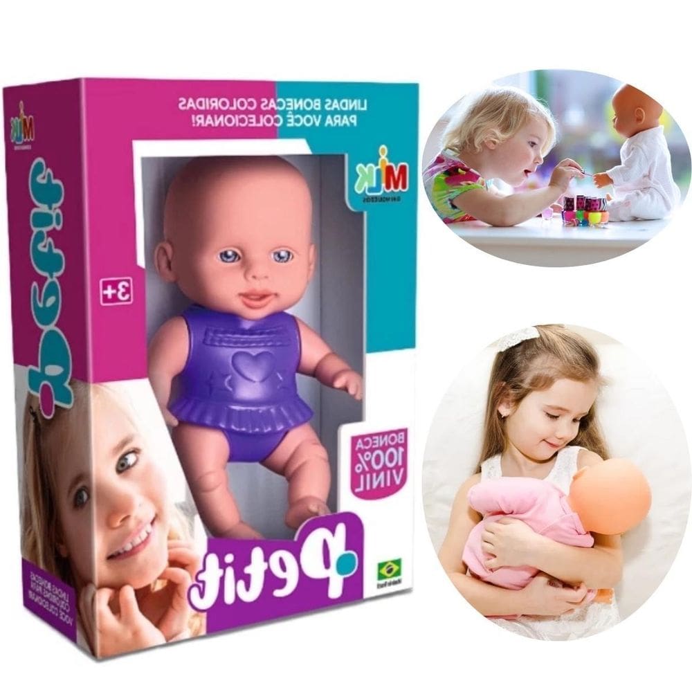 Brinquedo Boneca Petit Tecido Presente Dia Das Crianças
