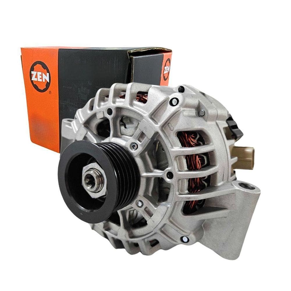 Alternador 90A Para Fiesta 1.0 1.6 Zetec Rocam 1999 A 2002