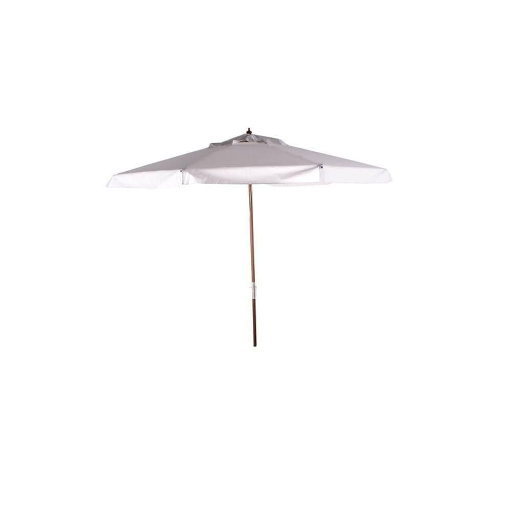 Ombrellone Madeira Cobertura Pvc 3,00m Branco Bel Lazer