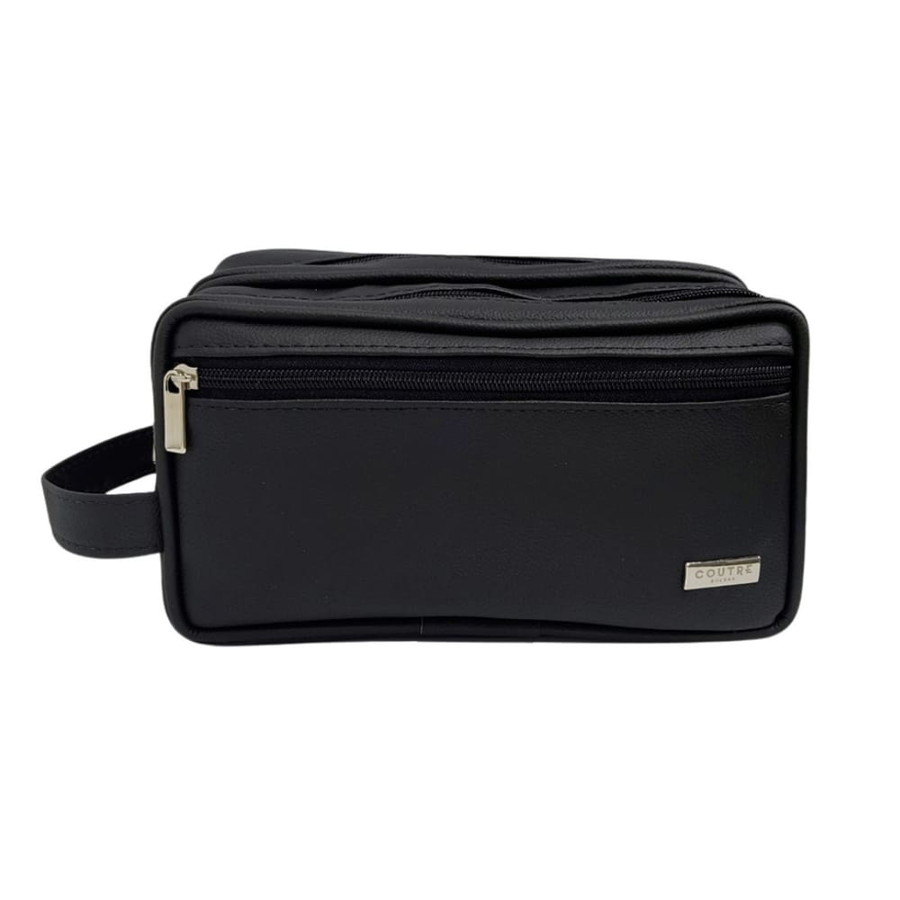 Necessaire Dupla Personalizada Cor Preto - Coutre Bolsas