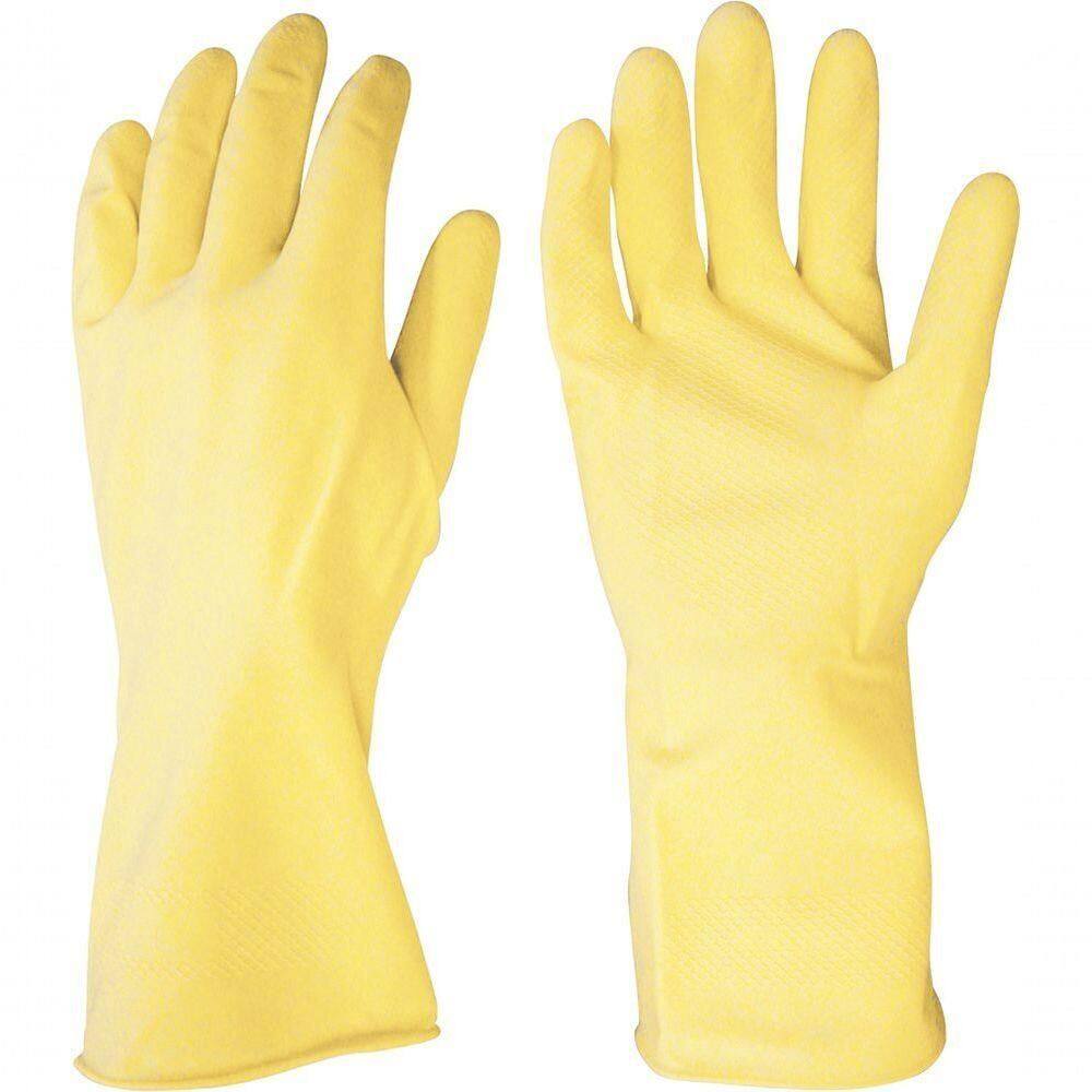 Luva Látex P Amarela Com Forro Ca13336 - Nove54