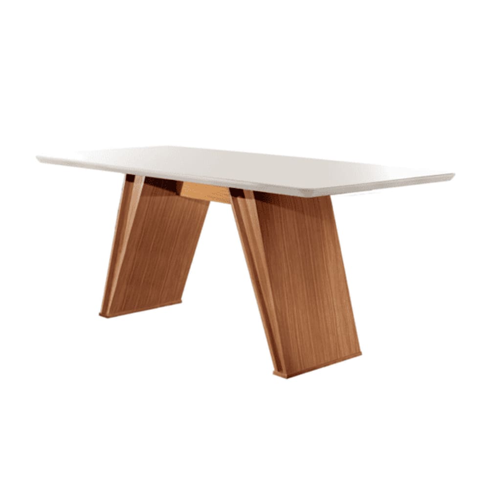 Mesa de Jantar Retangular 1,35x0,90m - Atena - LJ Móveis