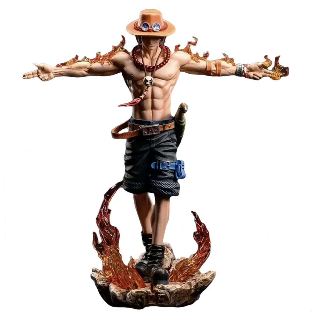 Ornamentos, figura, anime, One Piece, Ace Stand