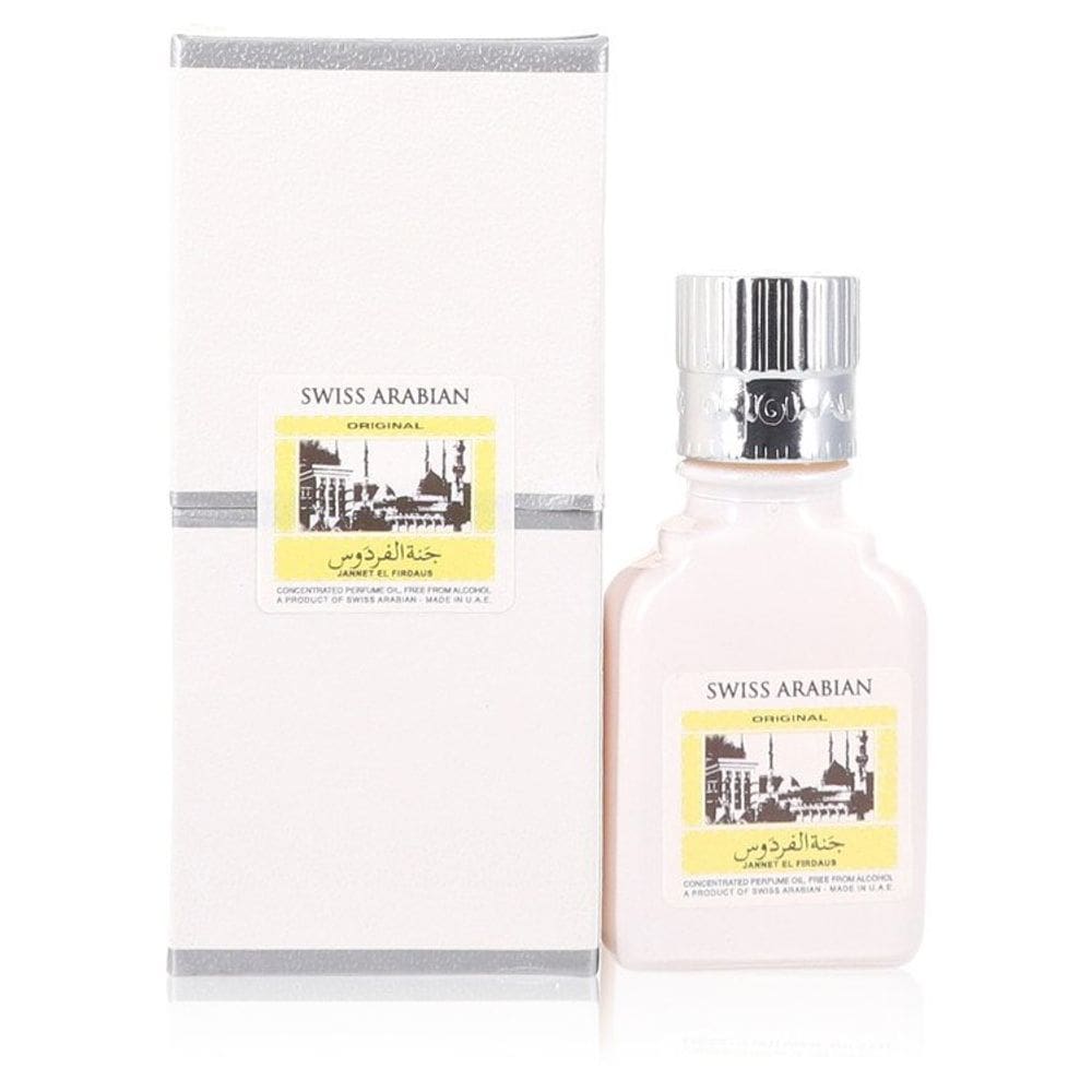 Perfume Masculino Jannet El Firdaus Swiss Arabian 08 ml Óleo Corporal Perfumado Concentrado - Sem Álcool