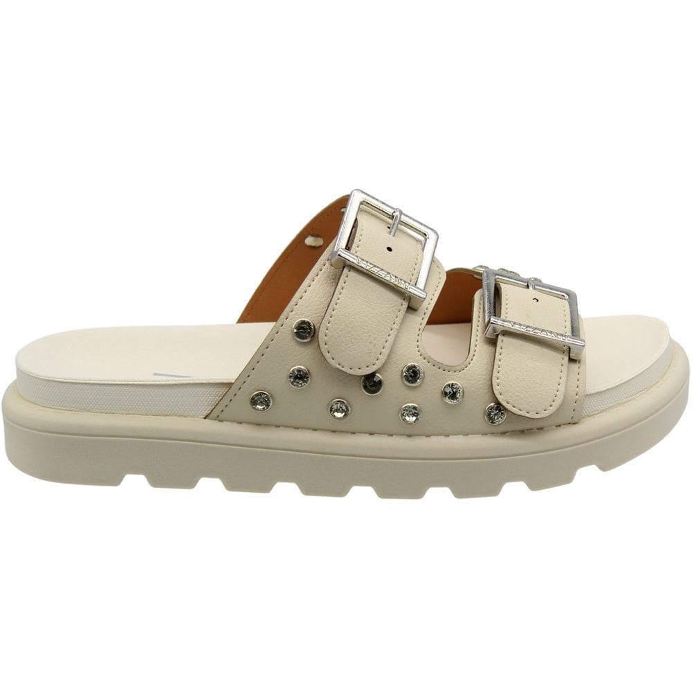 Tamanco Slide Vizzano Fivela Ornamentos Brilhantes Feminino