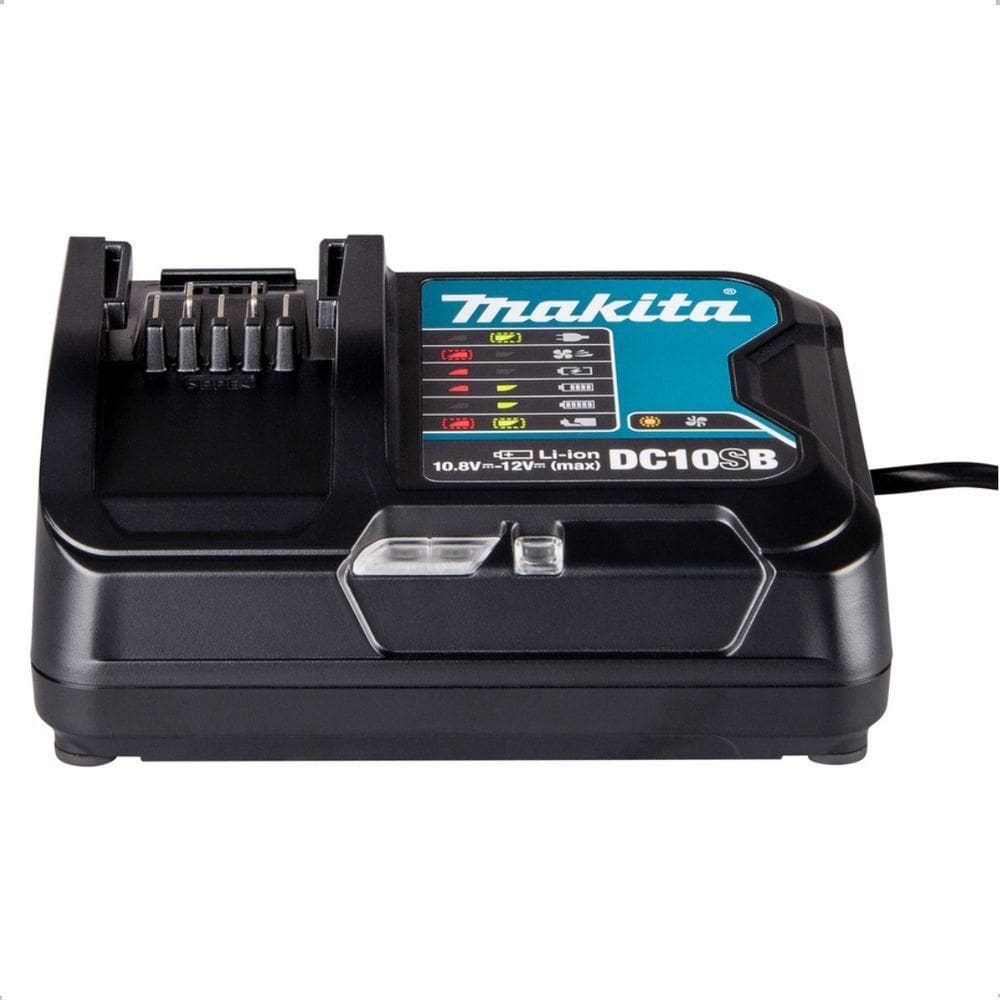 Carregador De Bateria 12V Max Dc10sb Bivolt 197362-6 Makita