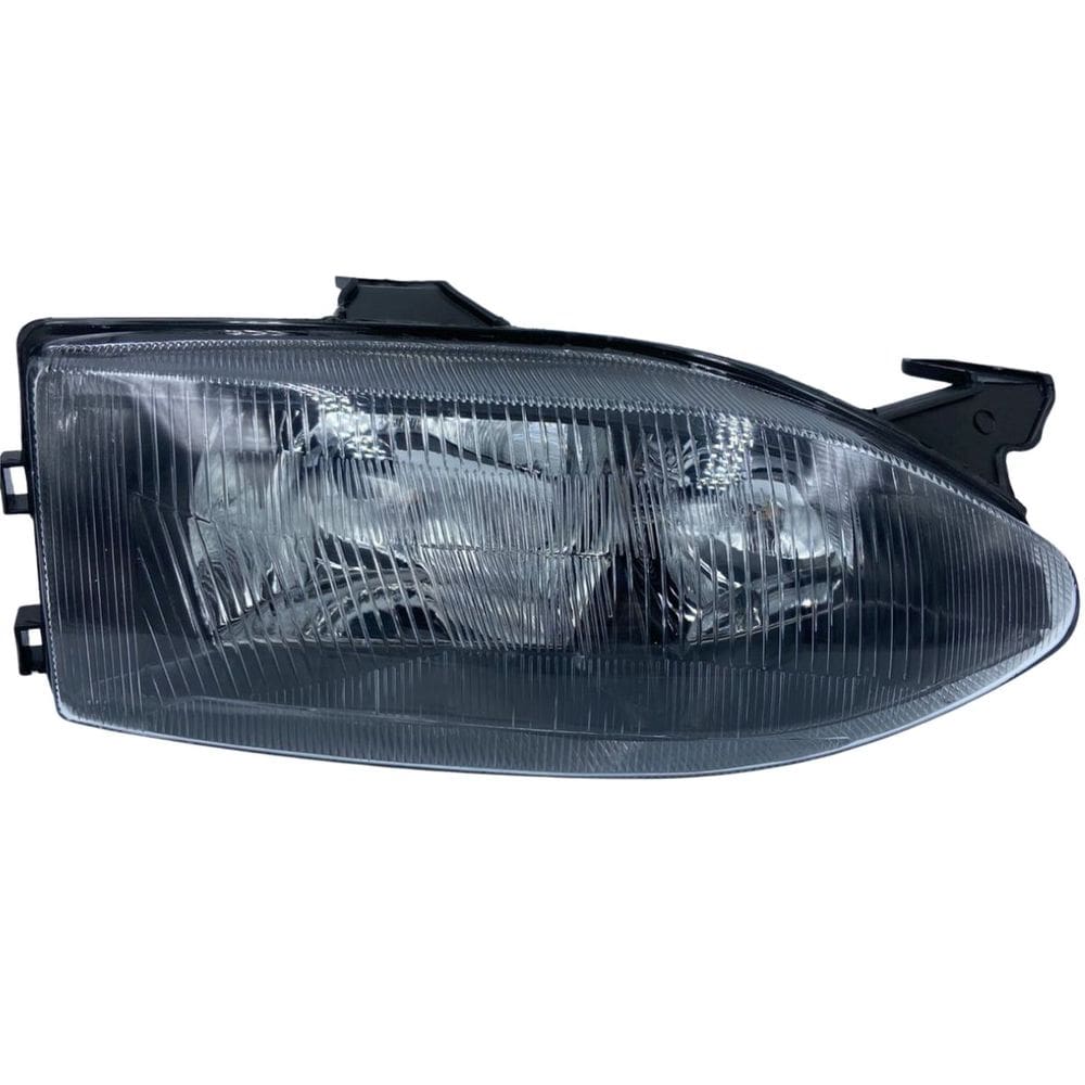 Farol Palio Siena Strada G1 Mascara Negra 96 á 2000 Foco Duplo Acrilico Direito/Passageiro