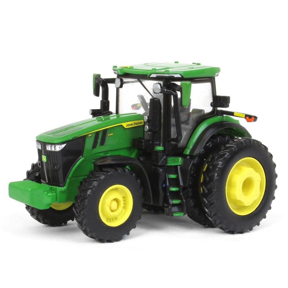 Miniatura Trator John Deere 7R 330 Rodado Duplo Escala 1:64