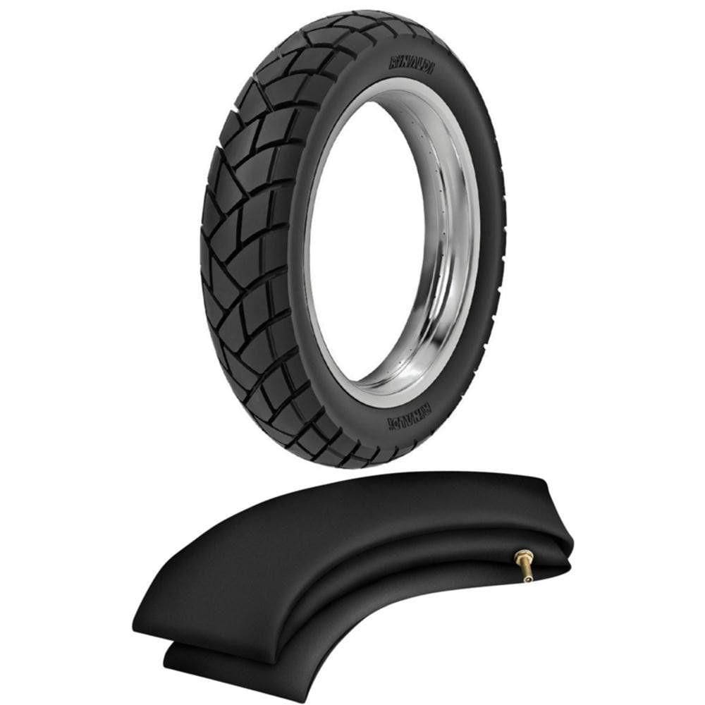 Kit Pneu Xtz 125 Xr 200 R Xt 225 110/80-18 58t R34 Rinaldi + Camara