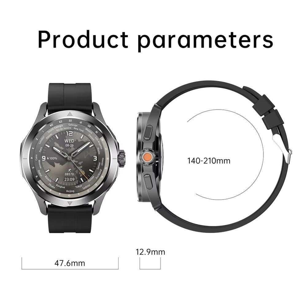 Smartwatch Sport Com Gps Tela Amoled 1.53”Treine com estilo