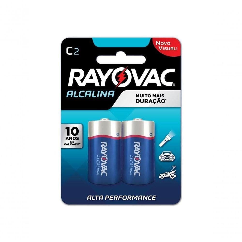 Pilha Alcalina Media C2 Com 2 20120