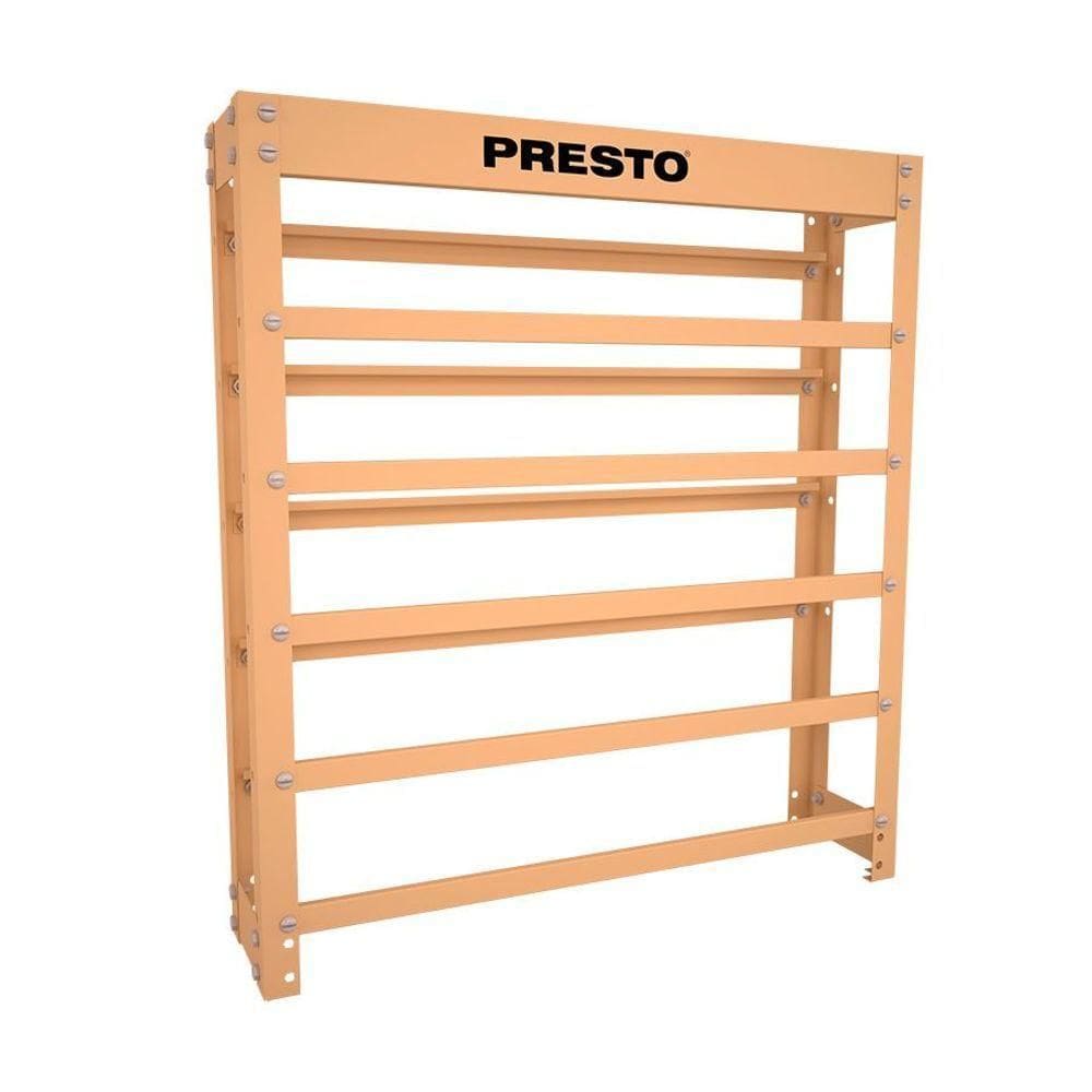 Estrutura Metalica Bege Para 25 Gavetas N3 Presto