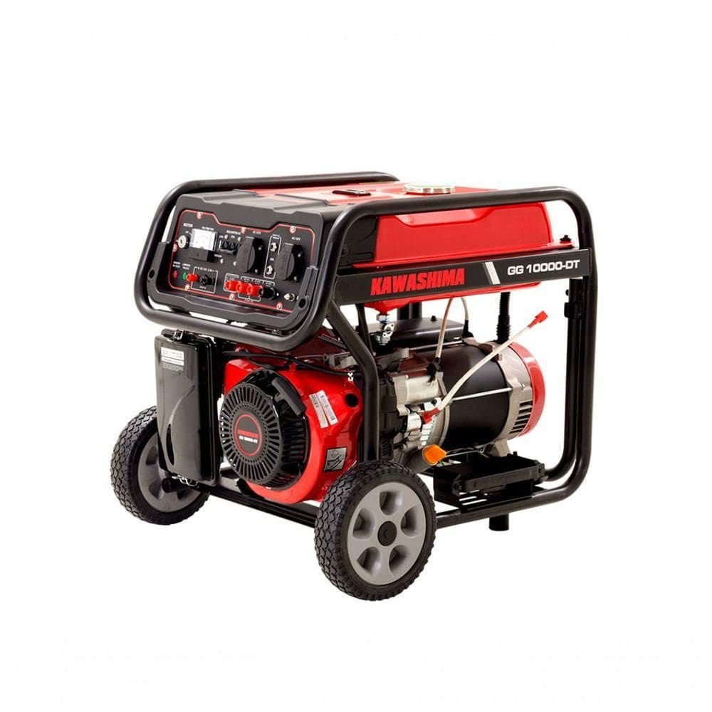 Gerador Gasol Gg10000dt 9,0kw Trif 220- 16hp P. Elétrica 110V