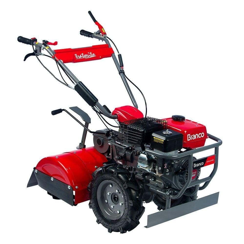 Motocultivador Gas Granja 6,5cv P. Manual Bttg-6.5 Branco