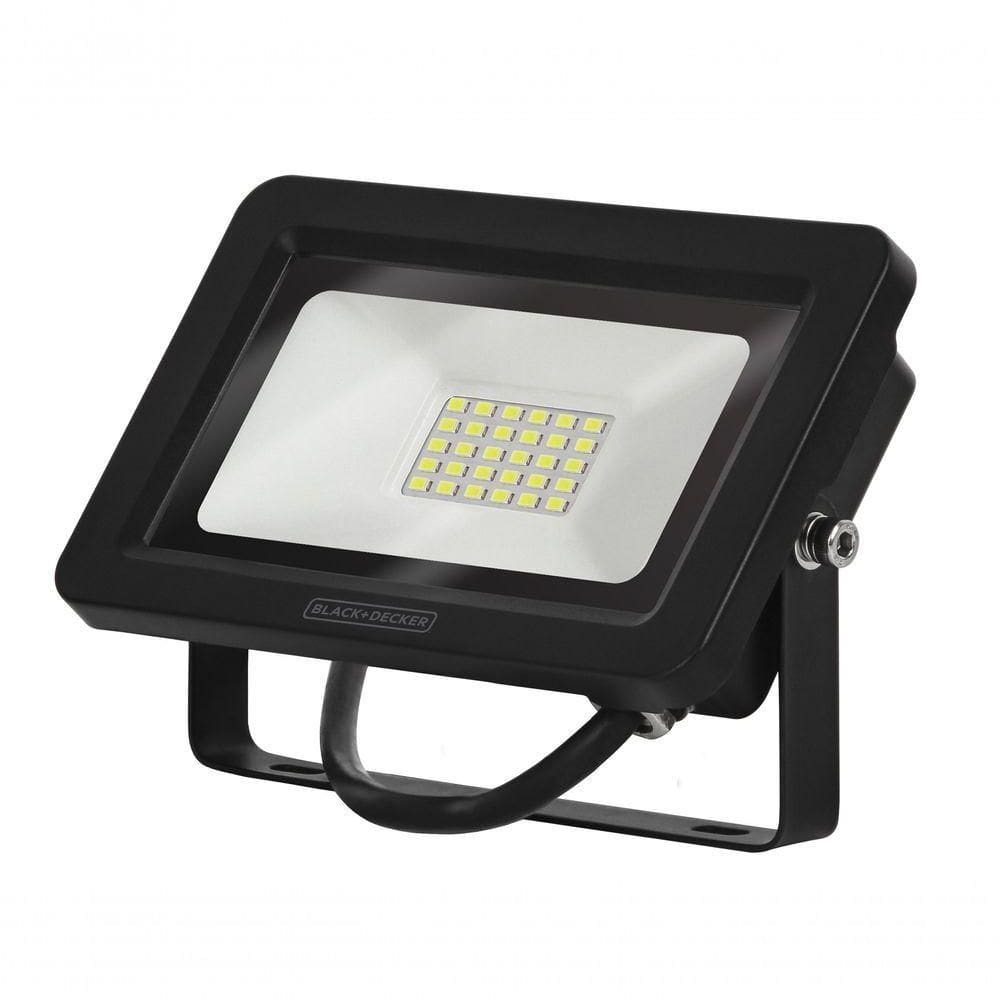 Refletor Led Eco 30w 6500k Ip65 Black + Decker