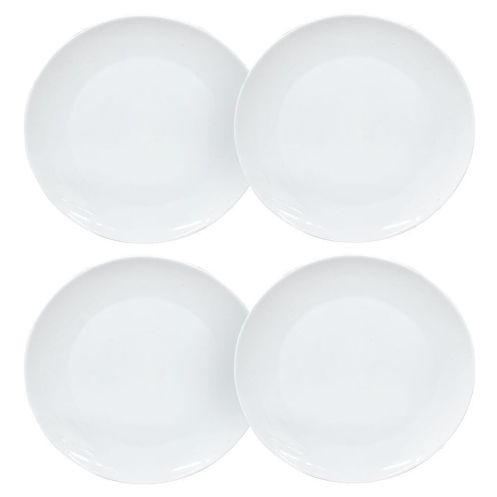 Jogo de Pratos Rasos de Jantar em Opaline 4 peças - Hauskraft
