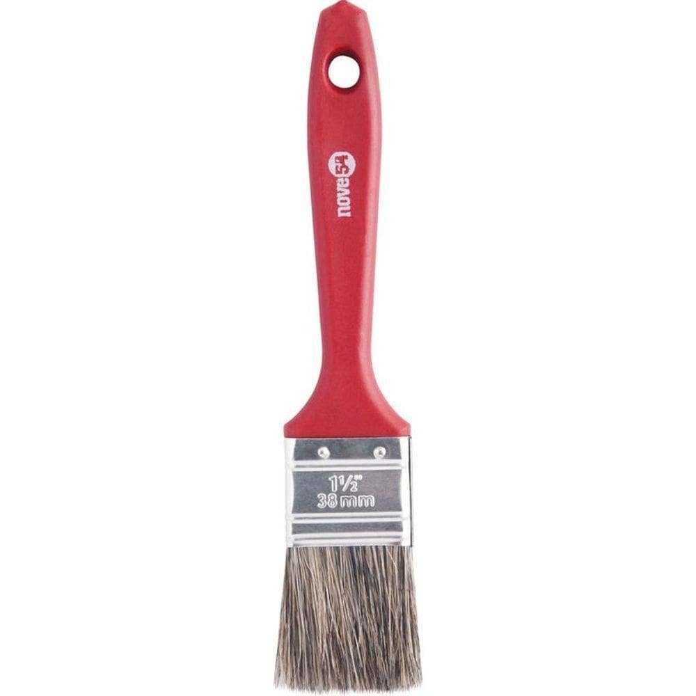 Pincel 1.1-2 Cerda Gris Cabo Plástico Para Tintas Latéx E A