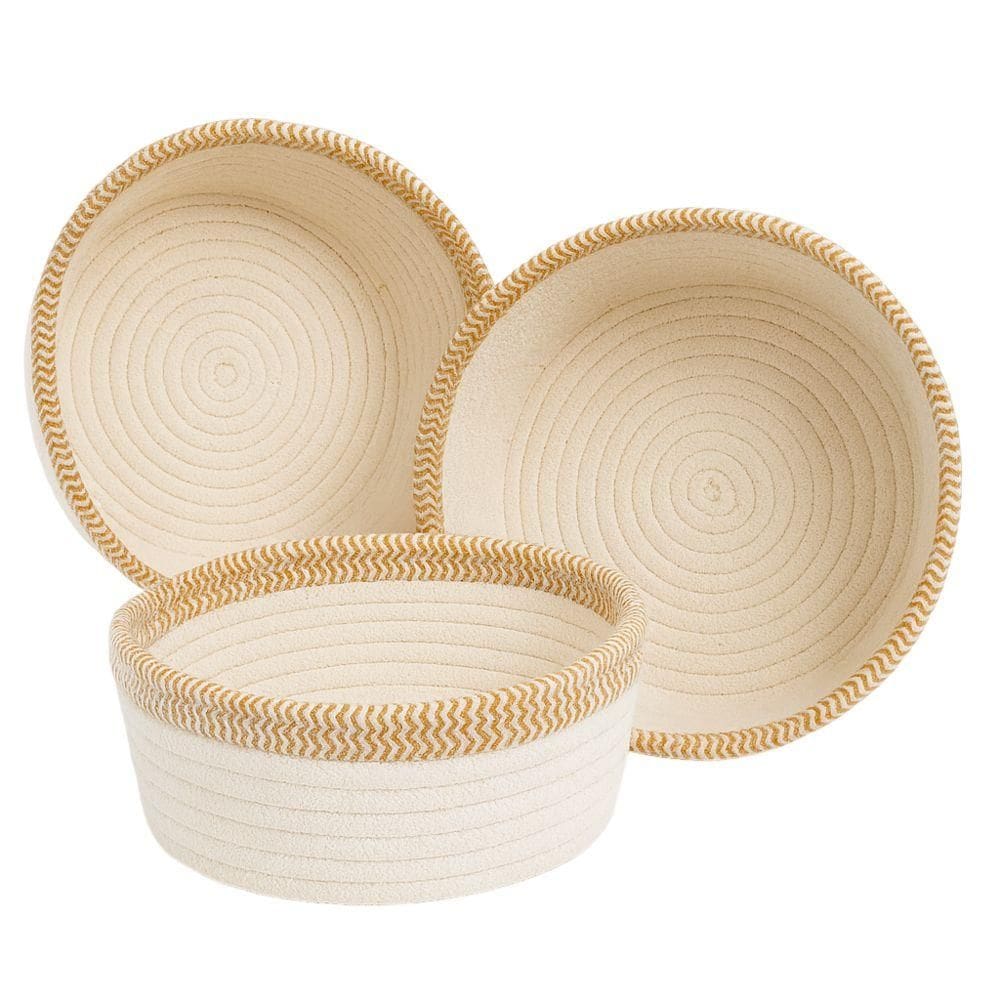 Conjunto de Cestos Organizadores 3 Peças N249234-0 - Quanhe